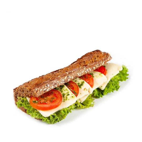 Bio-Wiederbaguette Mozzarella-Tomaten