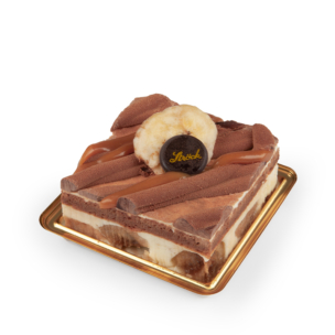 Bananenschnitte mit Mascarpone