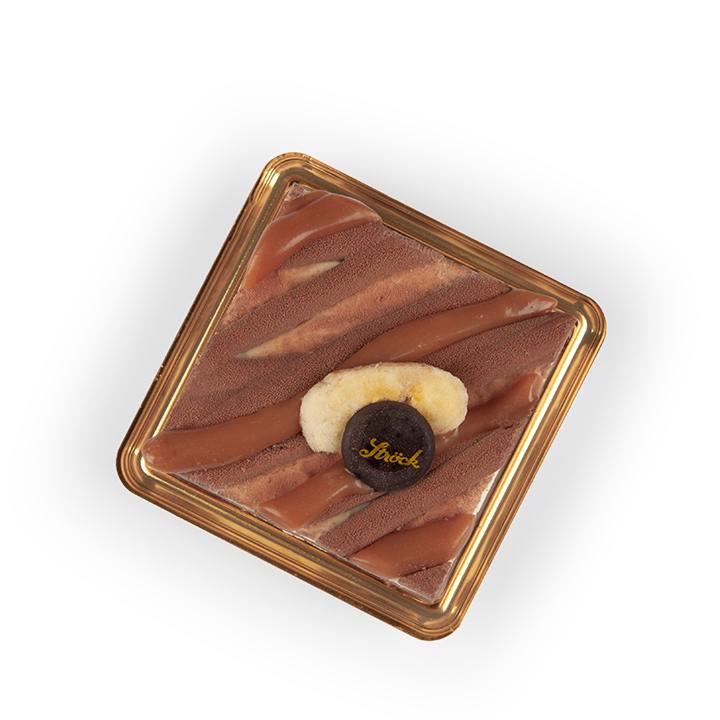 Bananenschnitte mit Mascarpone